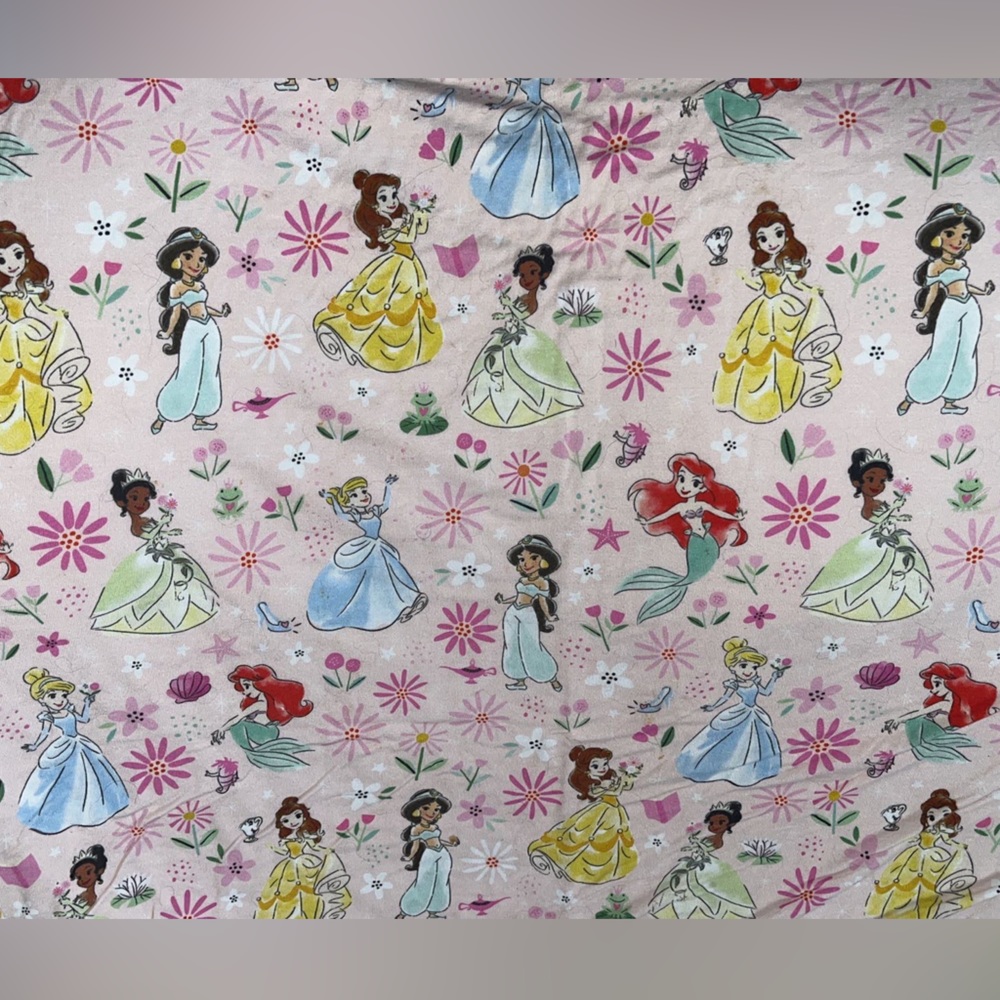 Little sleepies princess cloud blanket good condition minimal piling